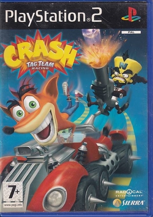 Crash Tag Team Racing - PS2 (B Grade) (Used) (eng)
